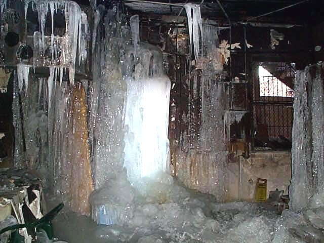 Water damaged flooring